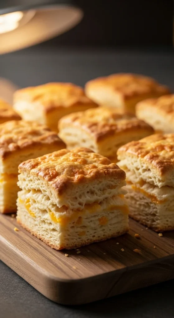  Irish Cheddar Biscuit Squares
