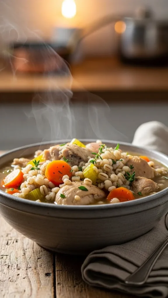 Irish Chicken and Barley Stew