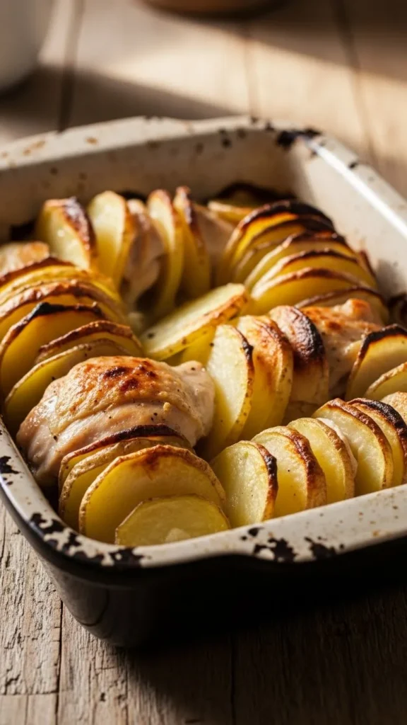 Irish Chicken and Potato Bake