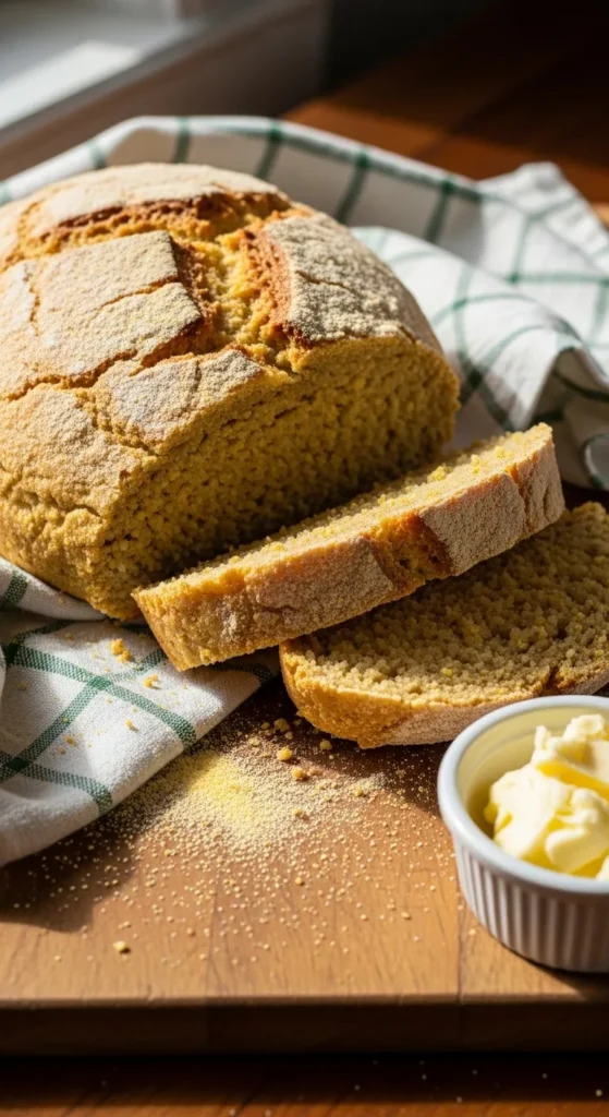 Irish Cornmeal Bread