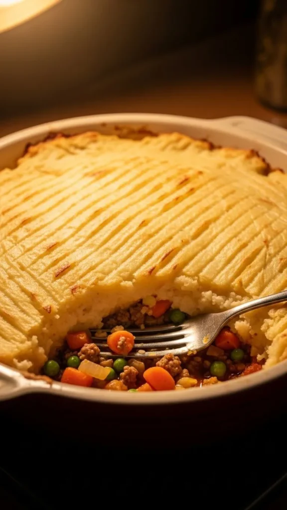 Irish Cottage Pie With Mashed Potatoes