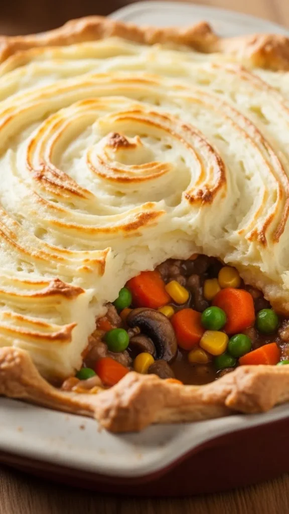Irish Cottage Pie with Vegetables
