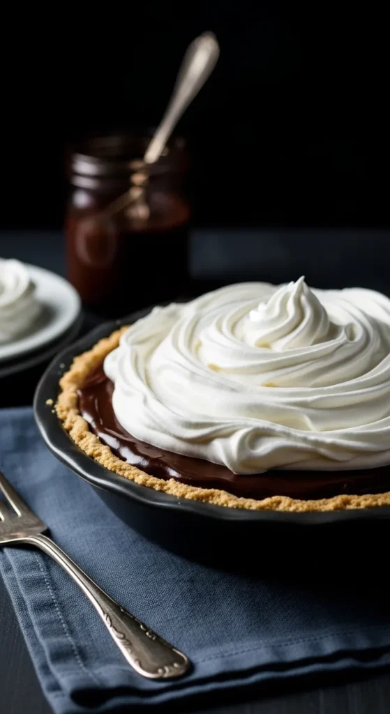 Irish Cream Chocolate Pie (Non-Alcohol Version)