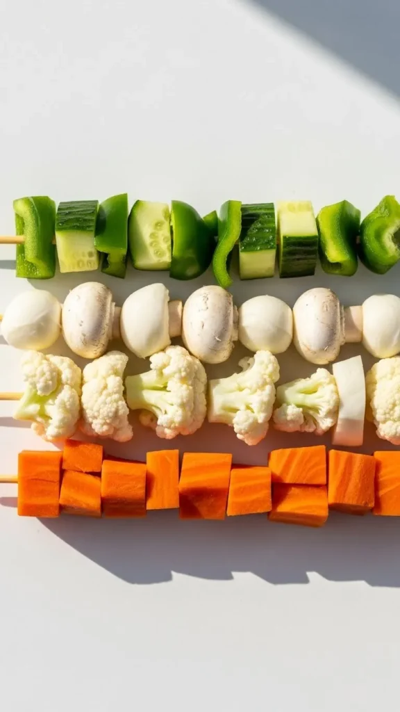 Irish Flag Snack Skewers