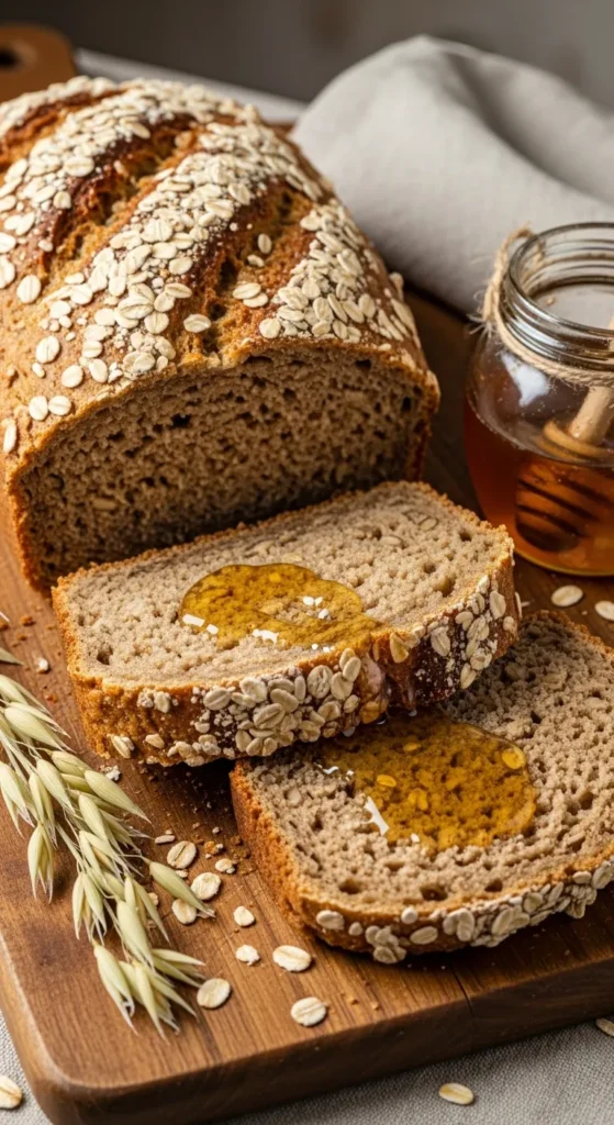  Irish Honey Oat Bread