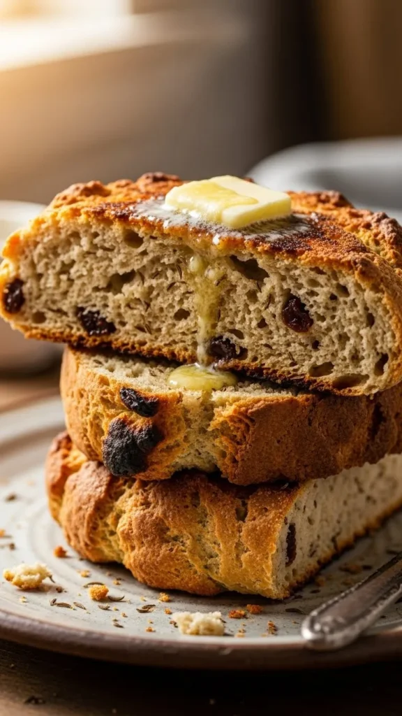 Irish-Inspired Soda Bread Toasts