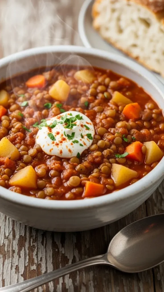 Irish Potato and Lentil Pot