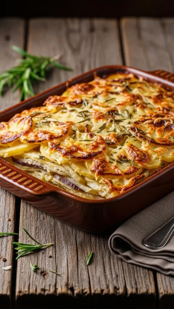 Irish Potato and Onion Bake