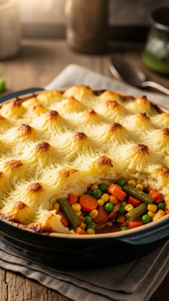 Irish Shepherd-Style Vegetable Pie