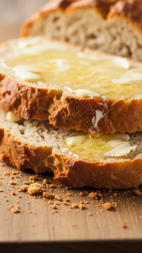 Irish Soda Bread Toast With Butter