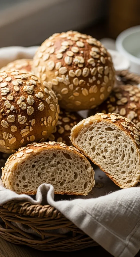  Irish-Style Oat Rolls