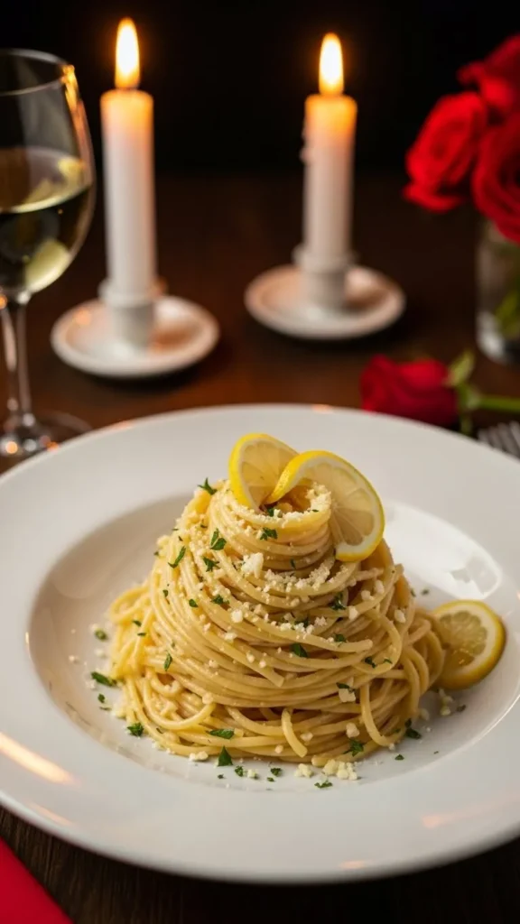 Lemon Garlic Pasta