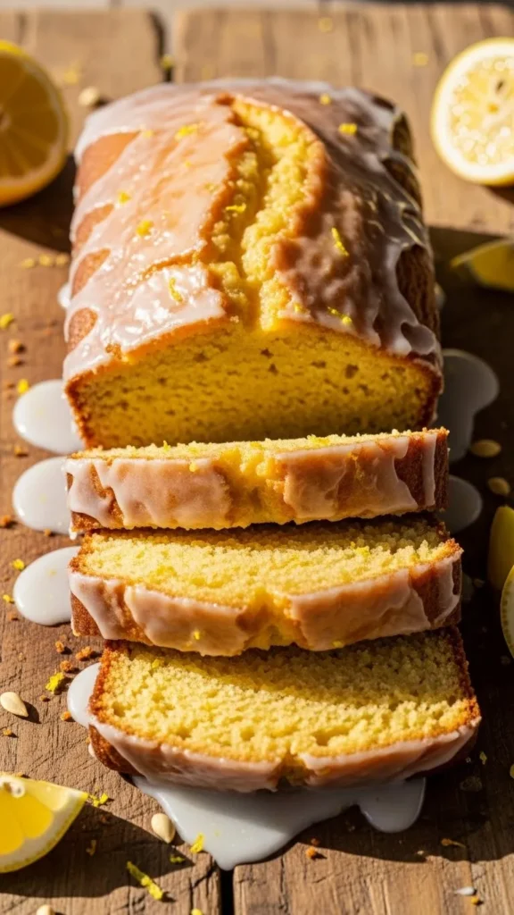 Lemon Glazed Breakfast Loaf