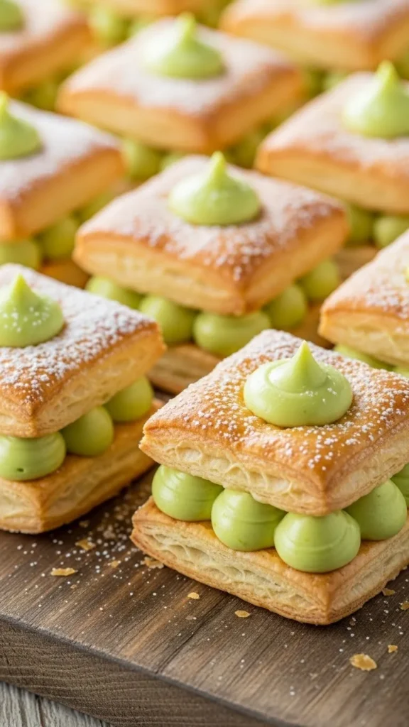 Lime Cream Cheese Danish Squares