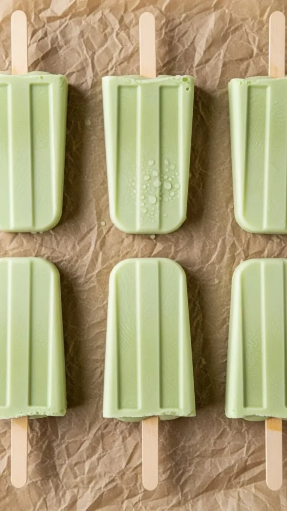 Lime Yogurt Pops