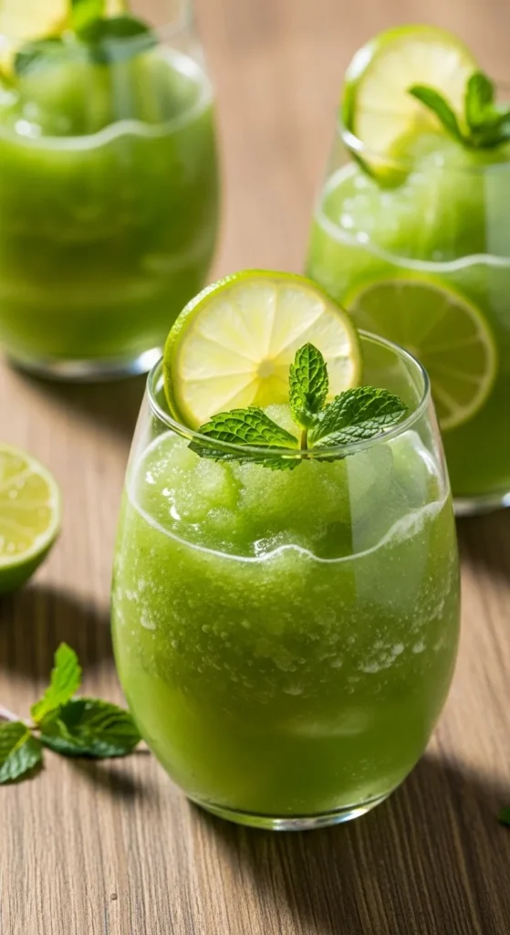Limeade Slush Cups