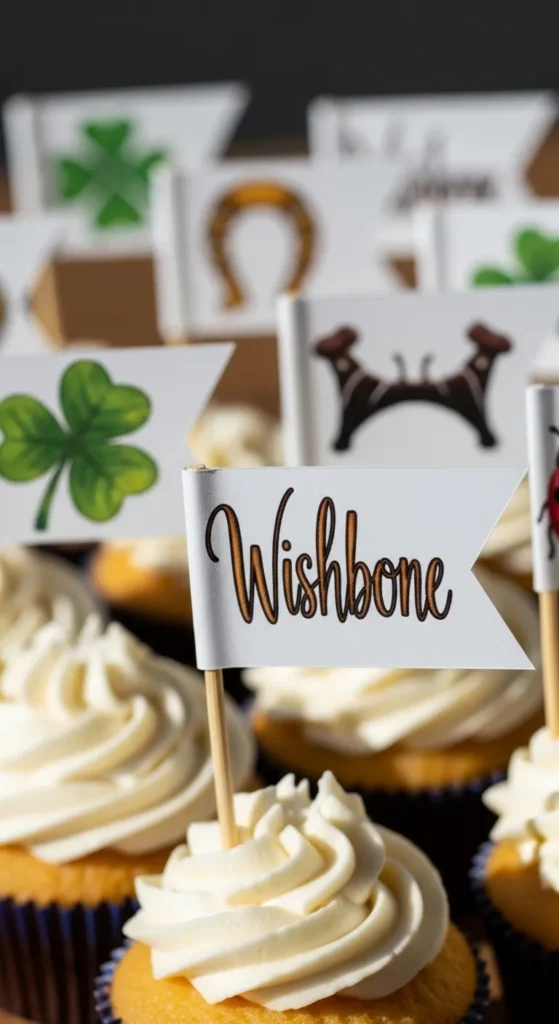 Lucky Charm Word Flags