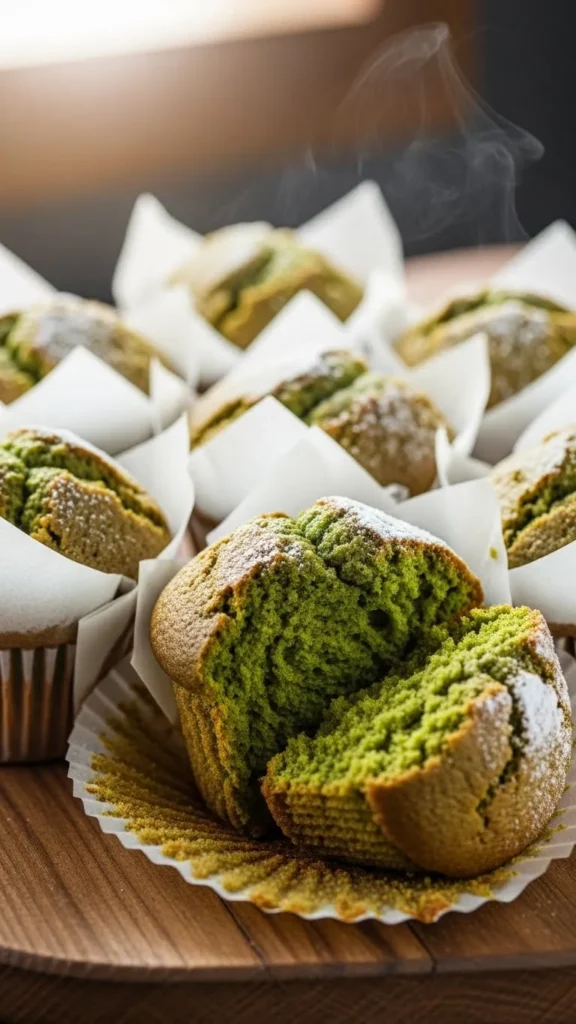 Matcha Muffins