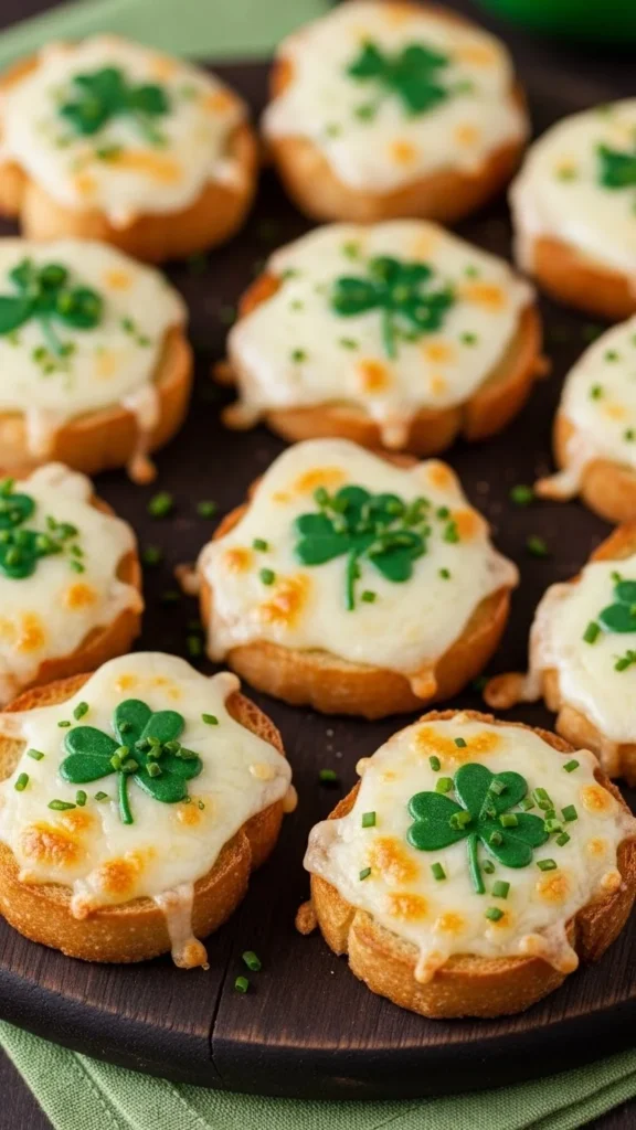 Mini Irish Cheddar Toasts