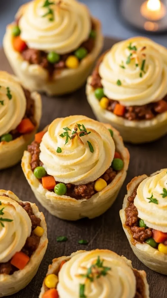 Mini Shepherd’s Pie Cups