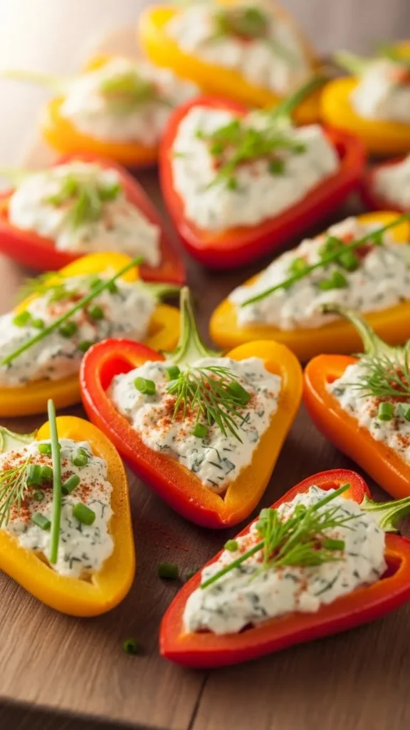 Mini Stuffed Bell Peppers