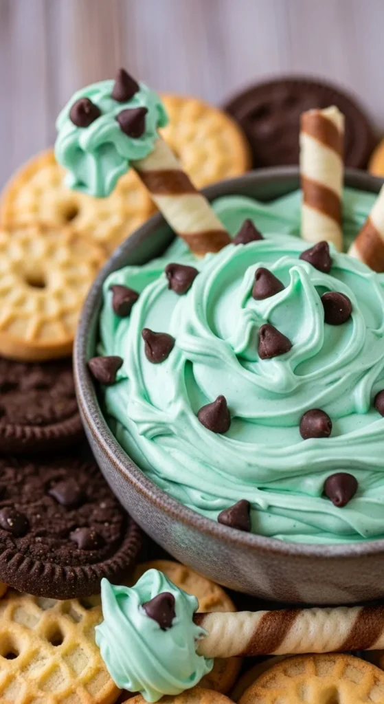 Mint Chocolate Chip Dip