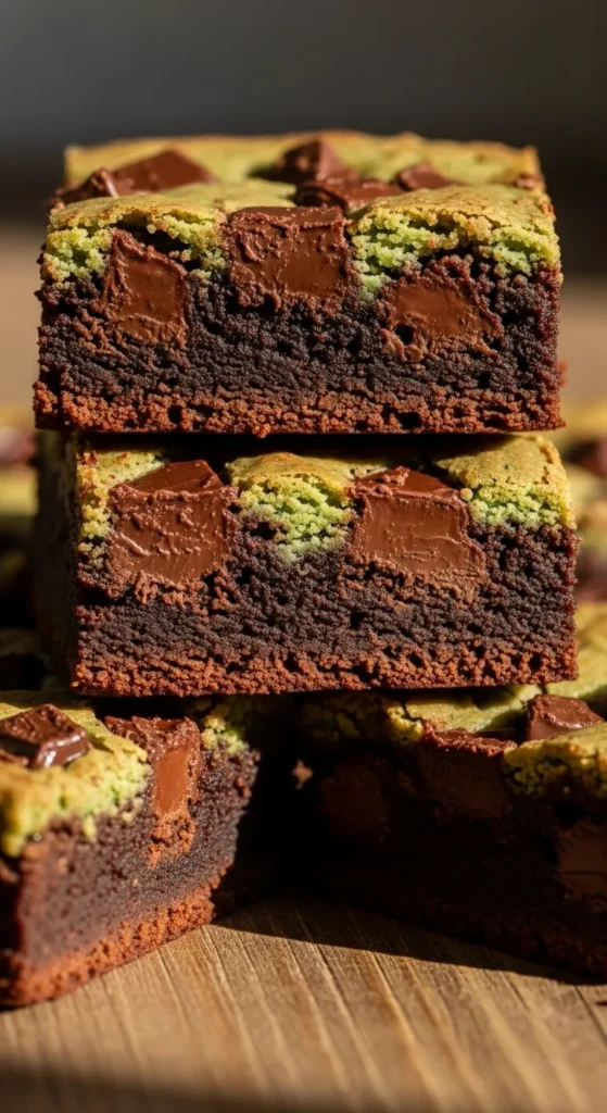 Mint Chocolate Chunk Brownies
