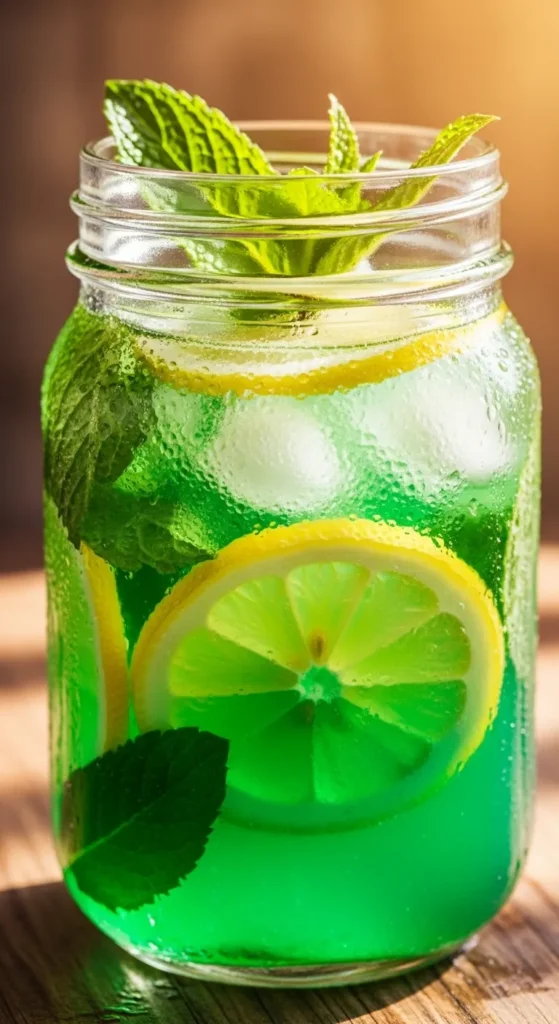 Mint Lemonade Pop