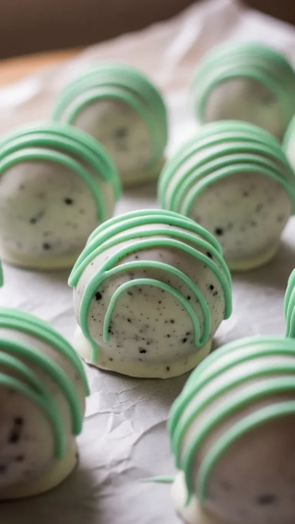 Mint Oreo Truffles