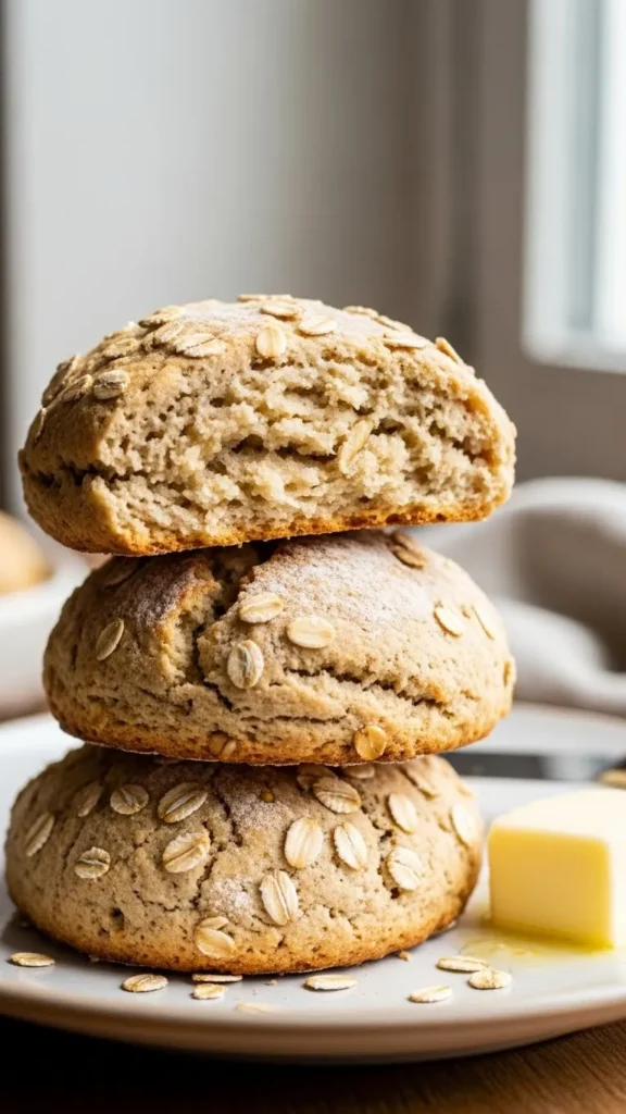 Oat and Honey Scones