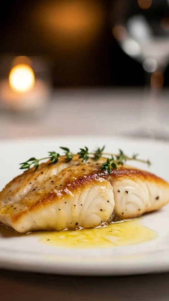 Pan-Seared Tilapia with Butter Sauce