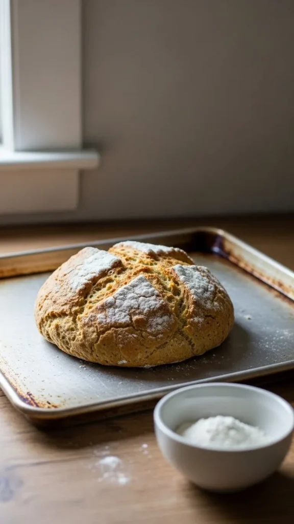 Pantry-Only Emergency Soda Bread