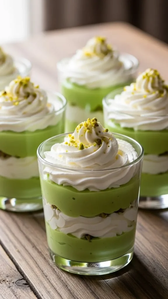 Pistachio Pudding Dessert Cups