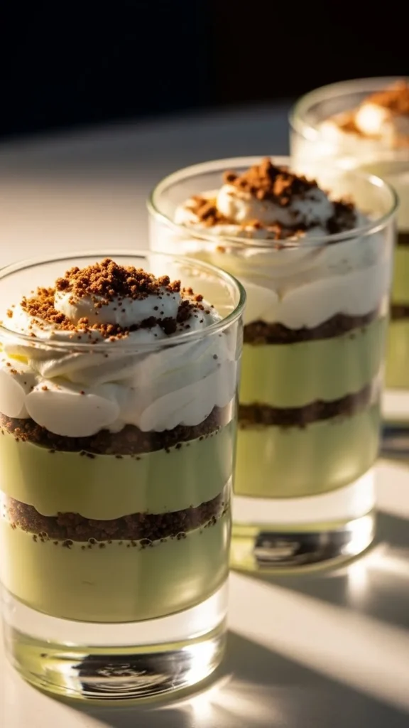 Pistachio Pudding Parfaits