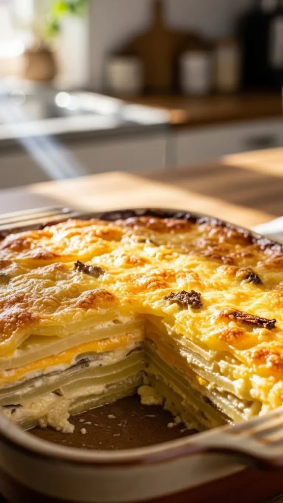 Potato and Cheese Casserole