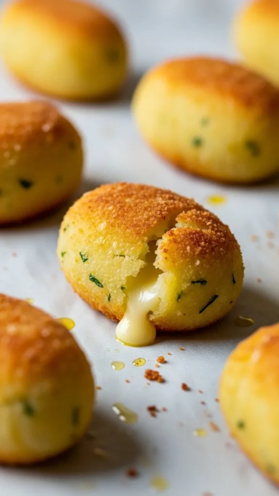 Potato and Cheese Croquettes