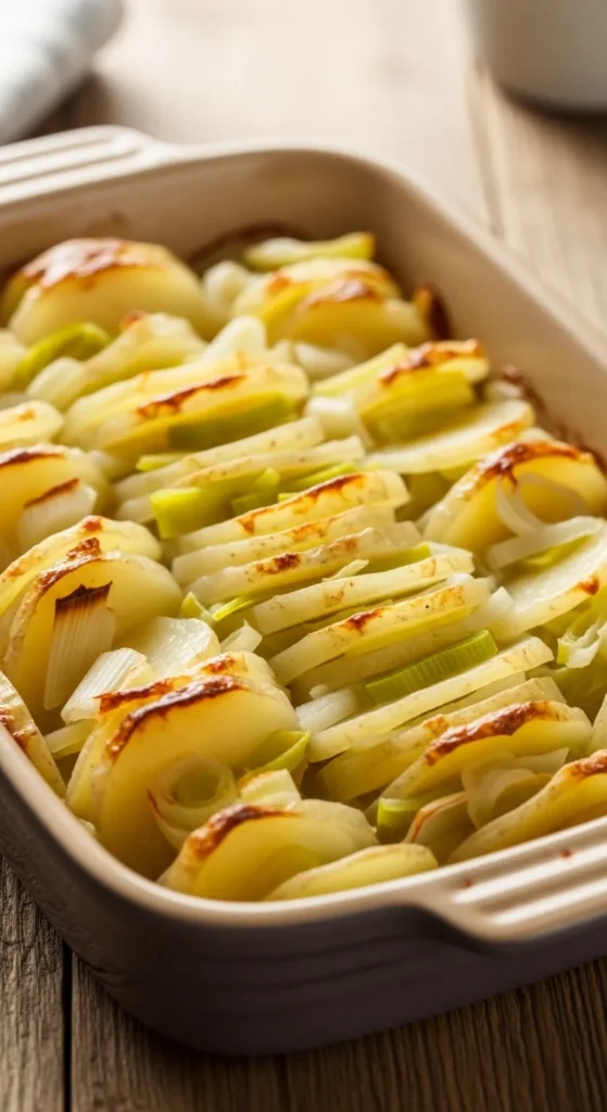 Potato and Leek Bake