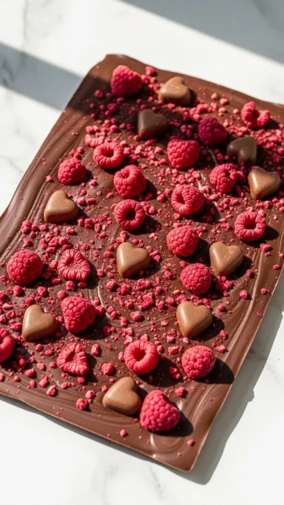 Raspberry Chocolate Bark