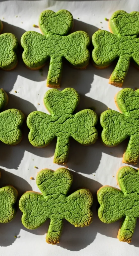 Shamrock Cookie Bars