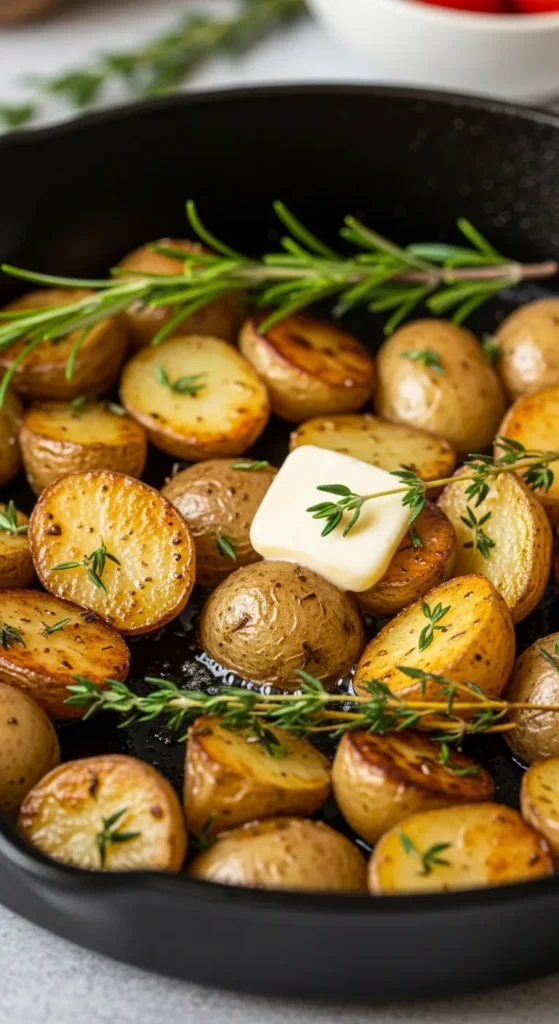 Skillet Potatoes with Herbs