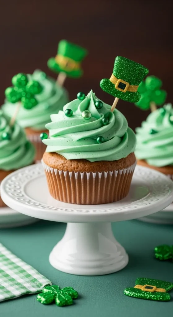 St. Patrick’s Day Cupcake Toppers