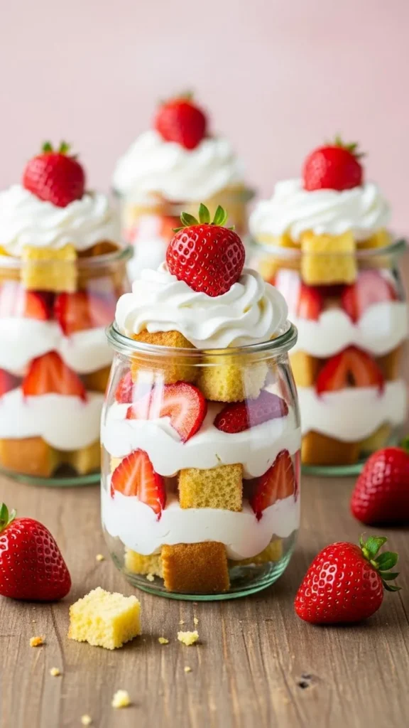 Strawberry Shortcake Cups