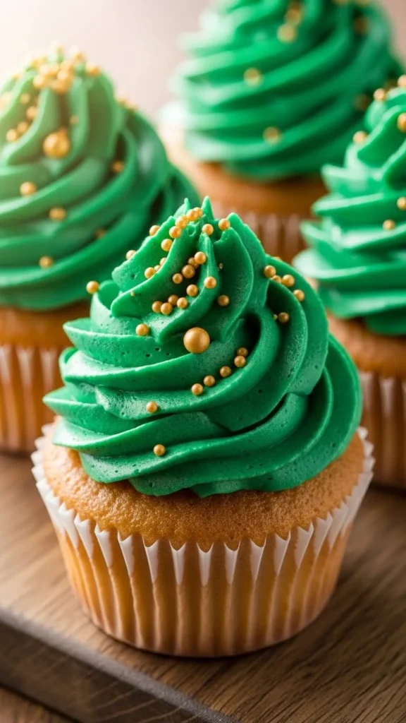 Swirl-and-Sprinkle Cupcakes