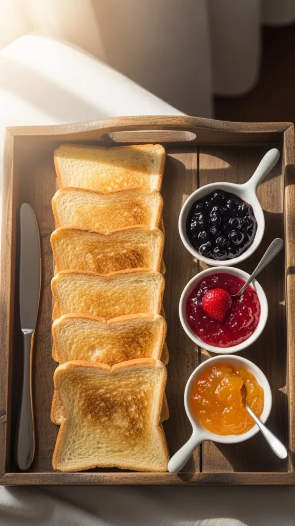 Toast and Jam Sharing Tray