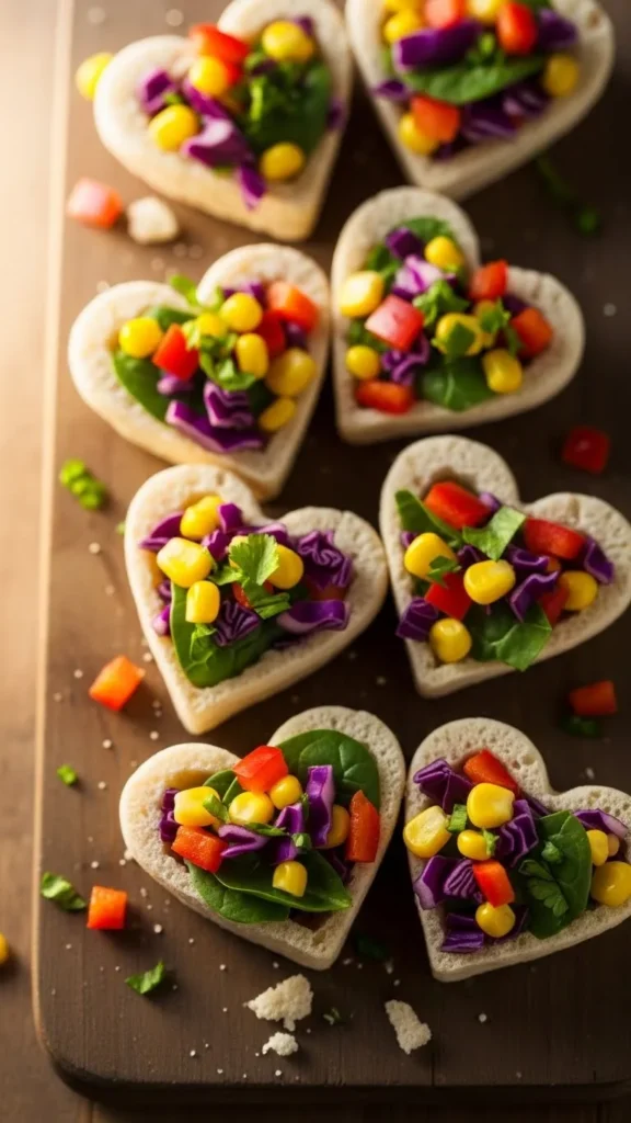 Veggie Stuffed Mini Pitas