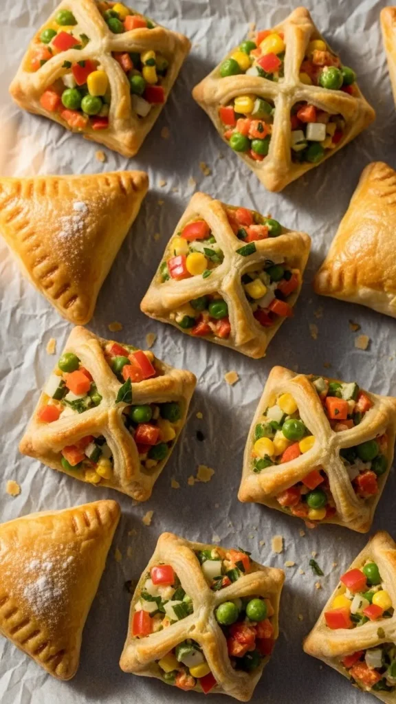 Veggie Turnover Bites