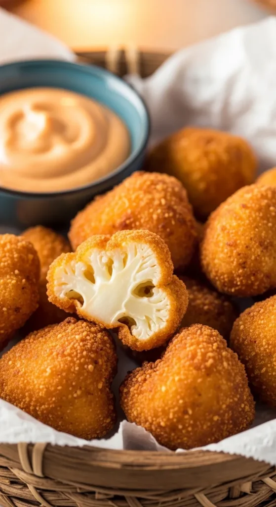 Air-Fried Cauliflower Bites