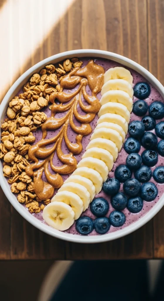  Almond Butter Smoothie Bowl