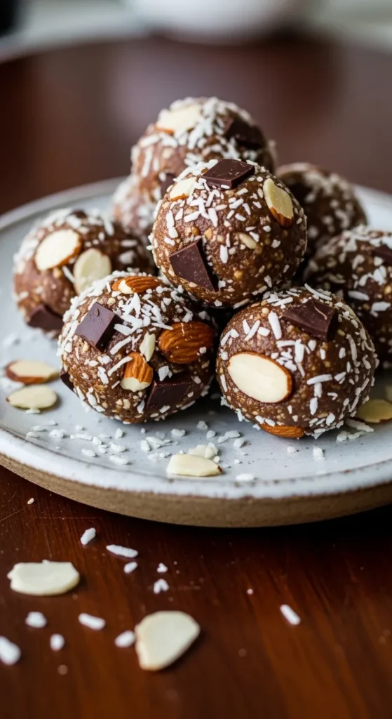 Almond Joy Energy Bites