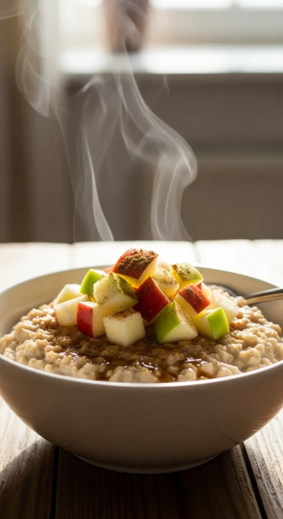 Apple Cinnamon Oatmeal